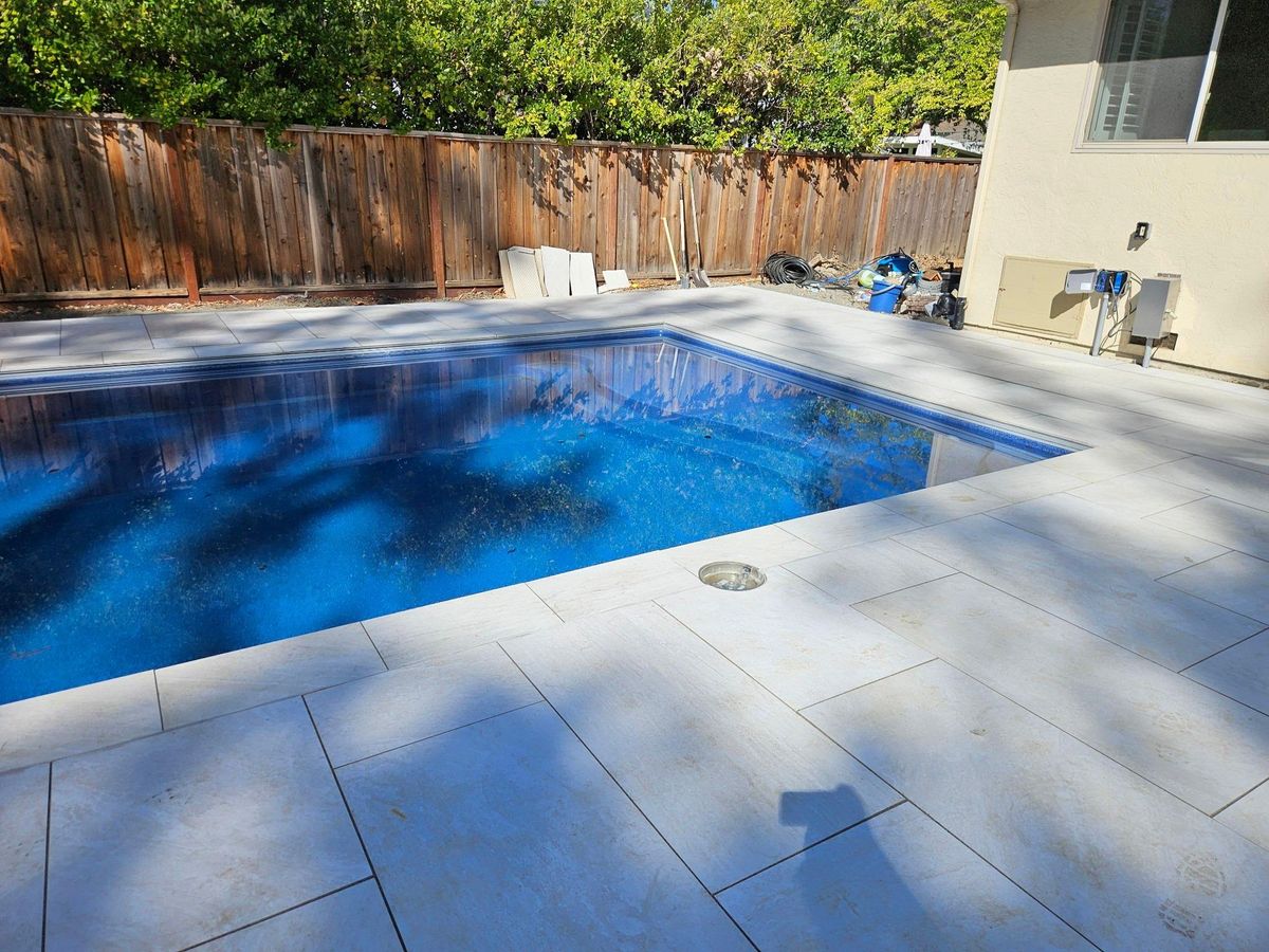 Custom Pool Design for Martin Stanko Landscape Construction in Livermore, CA