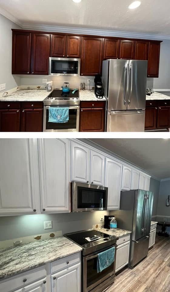 Kitchen and Cabinet Refinishing for MF Painting in Roanoke Rapids, NC