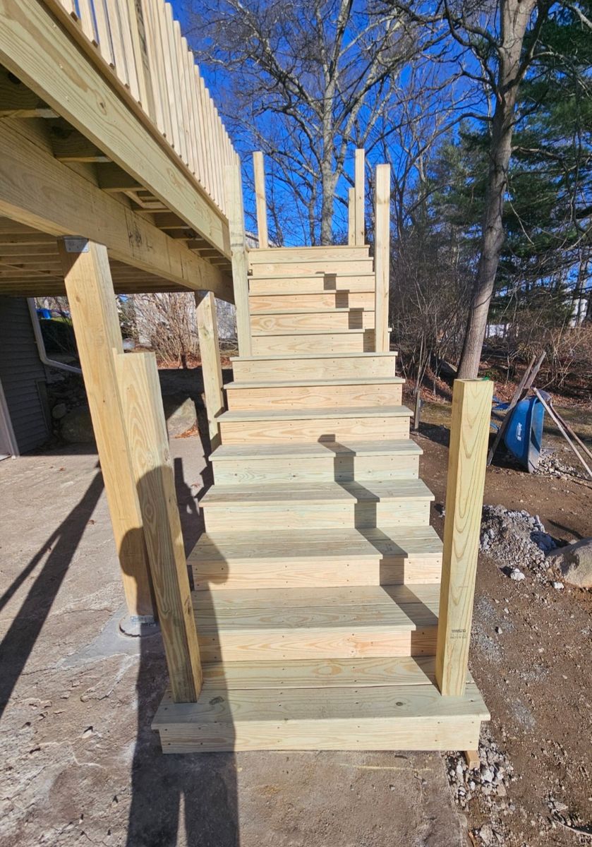 Deck Building for South Coast Decks LLC in Mansfield, MA