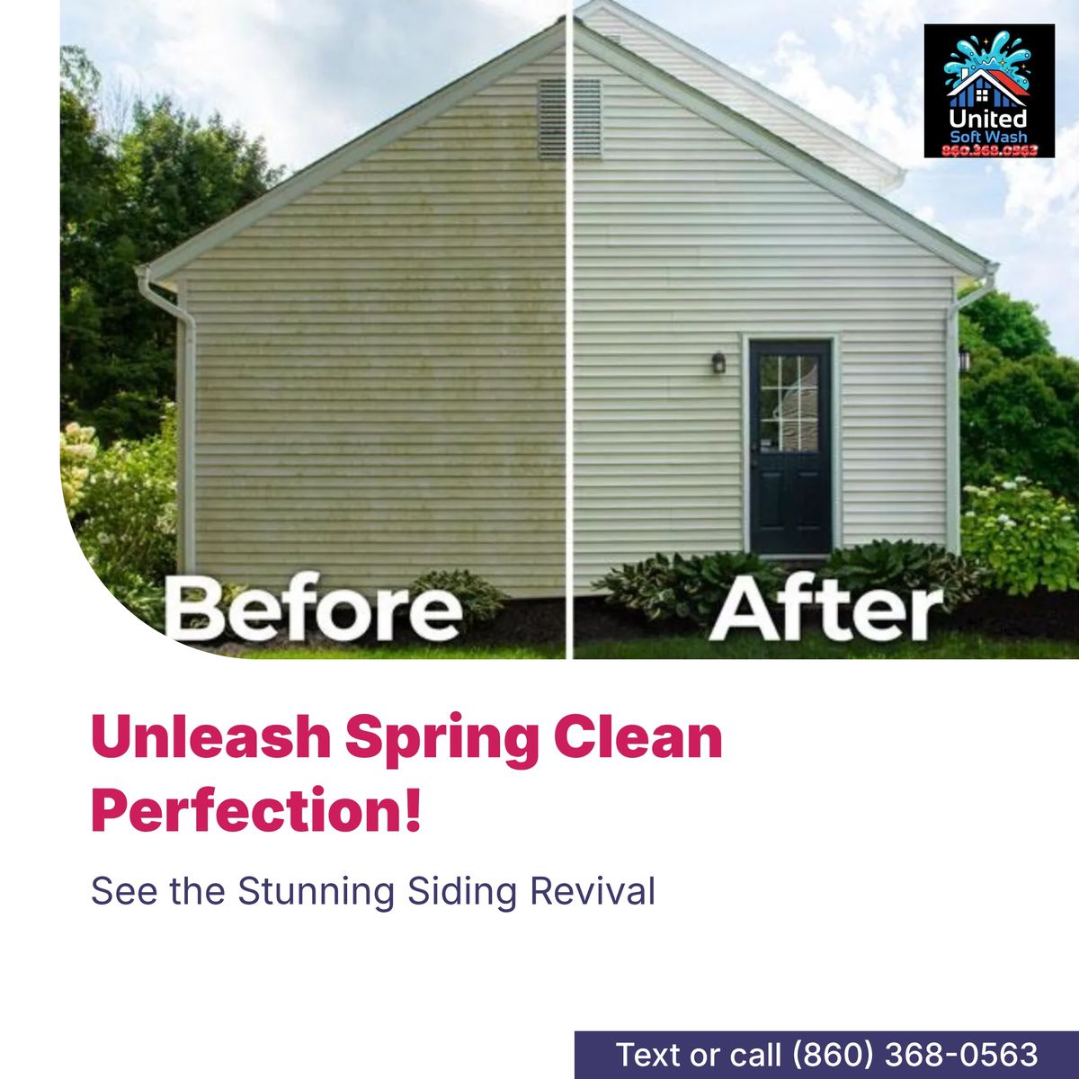 Soft Washing Services for United Soft Wash in Windsor, CT