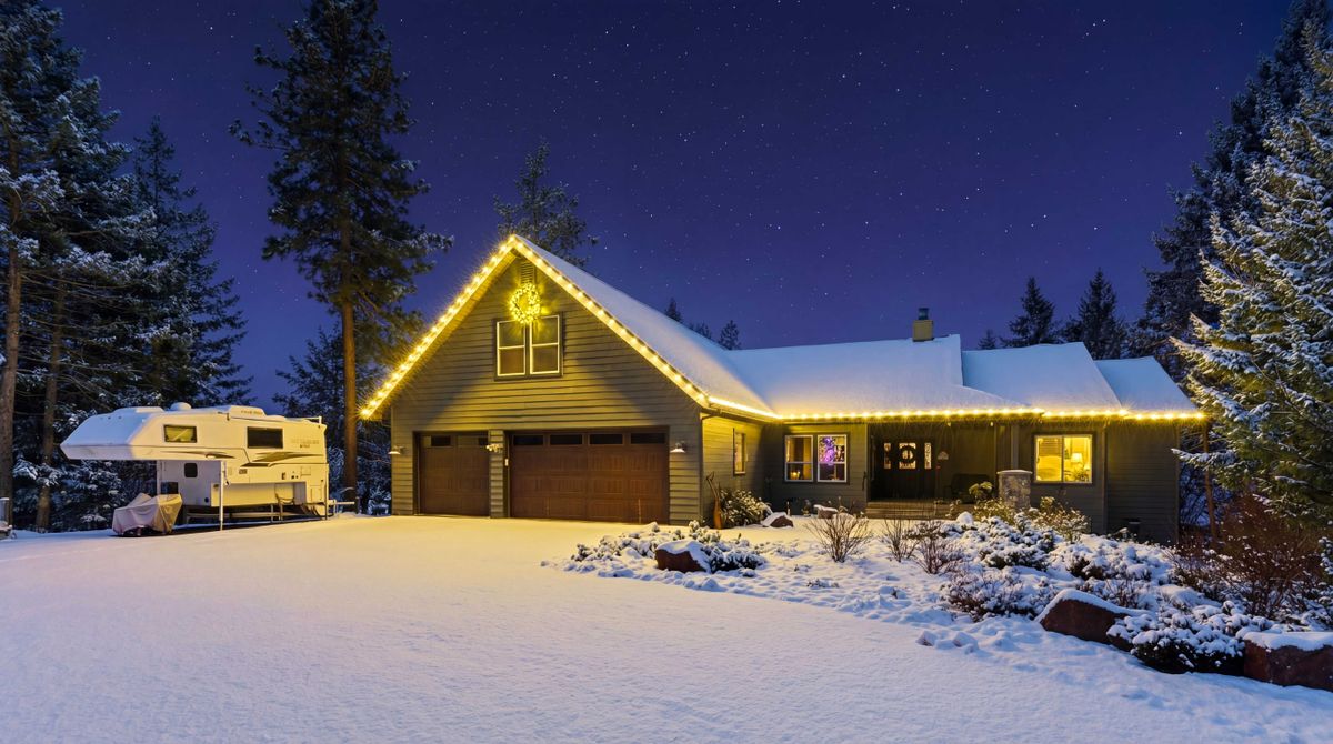 Christmas Lights for Swift Serve in Coeur d'Alene, ID