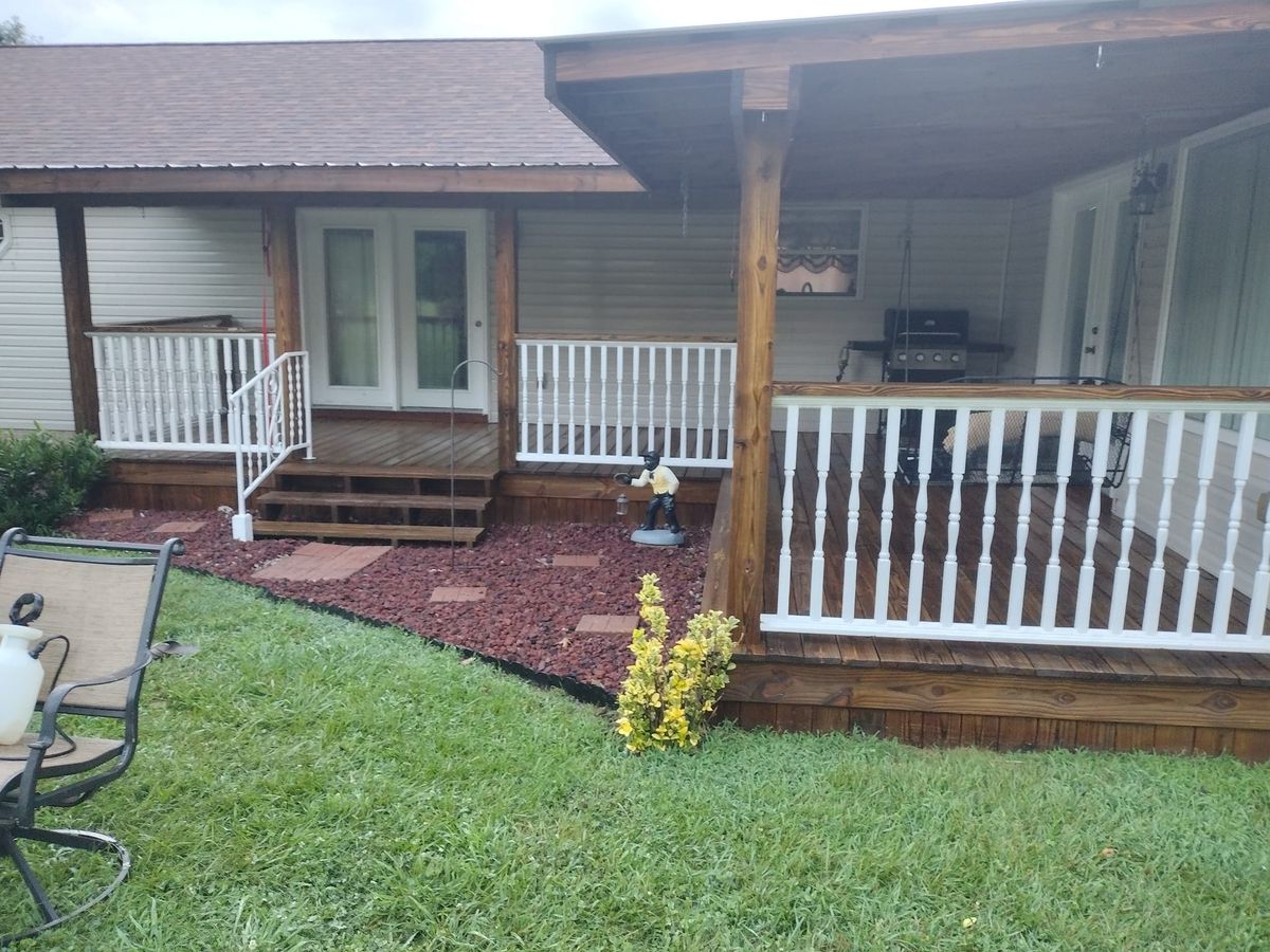 Deck & Patio Cleaning for Clover's Pressure Washing in Livingston, Tennessee