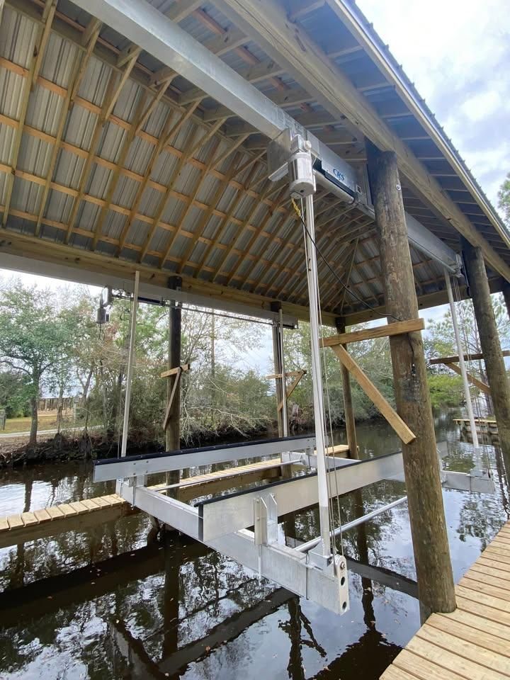 New Dock Construction for Coastal Marine Construction in Bay St. Louis, MS