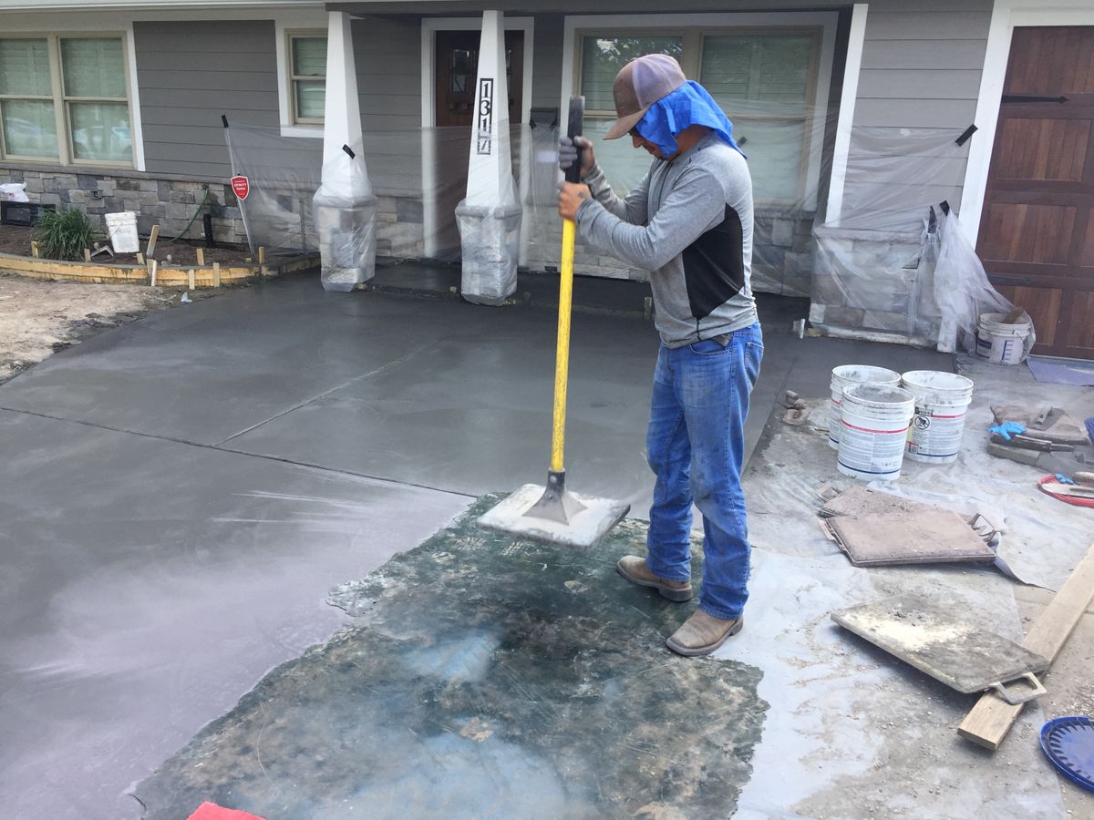 Pool & Patio Restoration for Texas Curb N Borders in Houston, TX