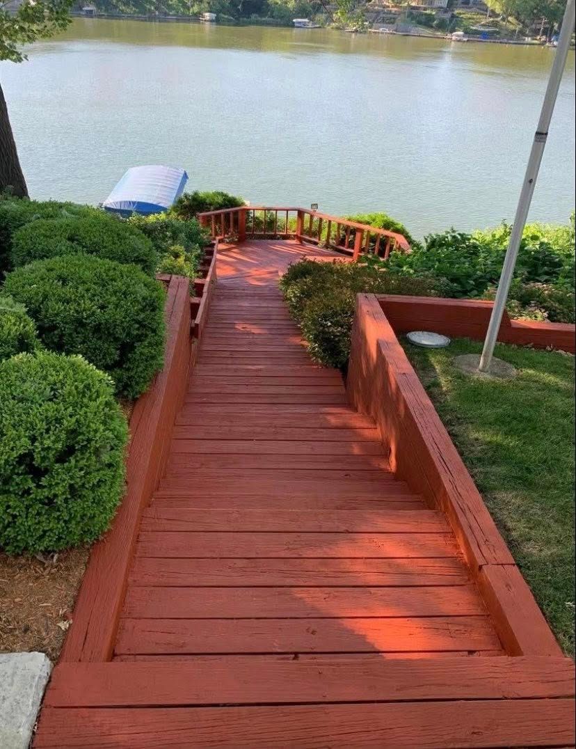 Deck Staining and Sealing for DB Pro Painting in Telford, TN