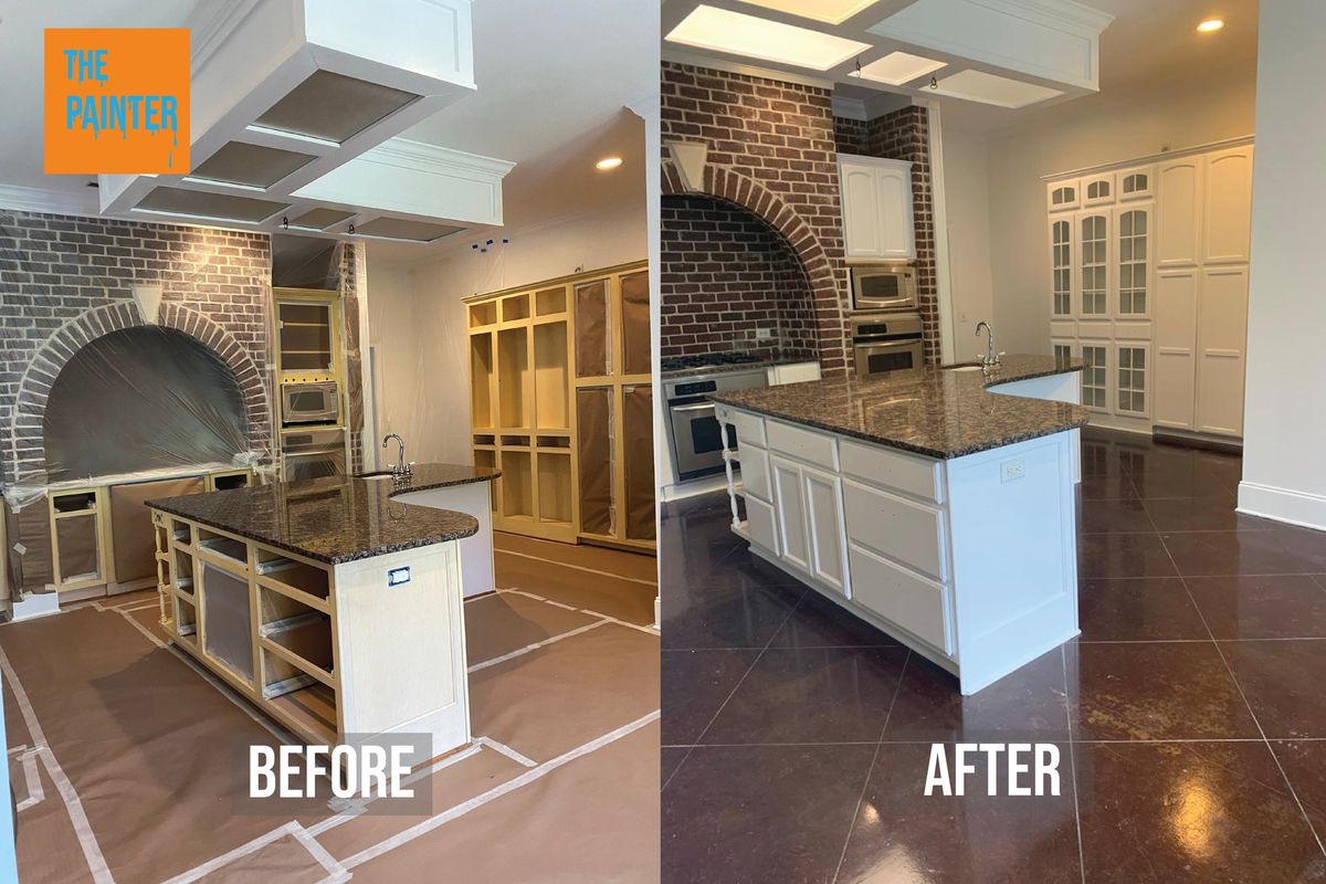 Kitchen and Cabinet Refinishing for G&M Painters LLC in Charleston, SC