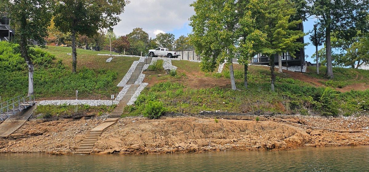 Rip Rap for Restoration Shoreline Norris Lake Rip Rap in Norris Lake, TN