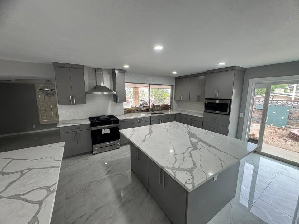 Kitchen Backsplash Tiling for Ck&PRO Construction Inc. in El Paso, TX