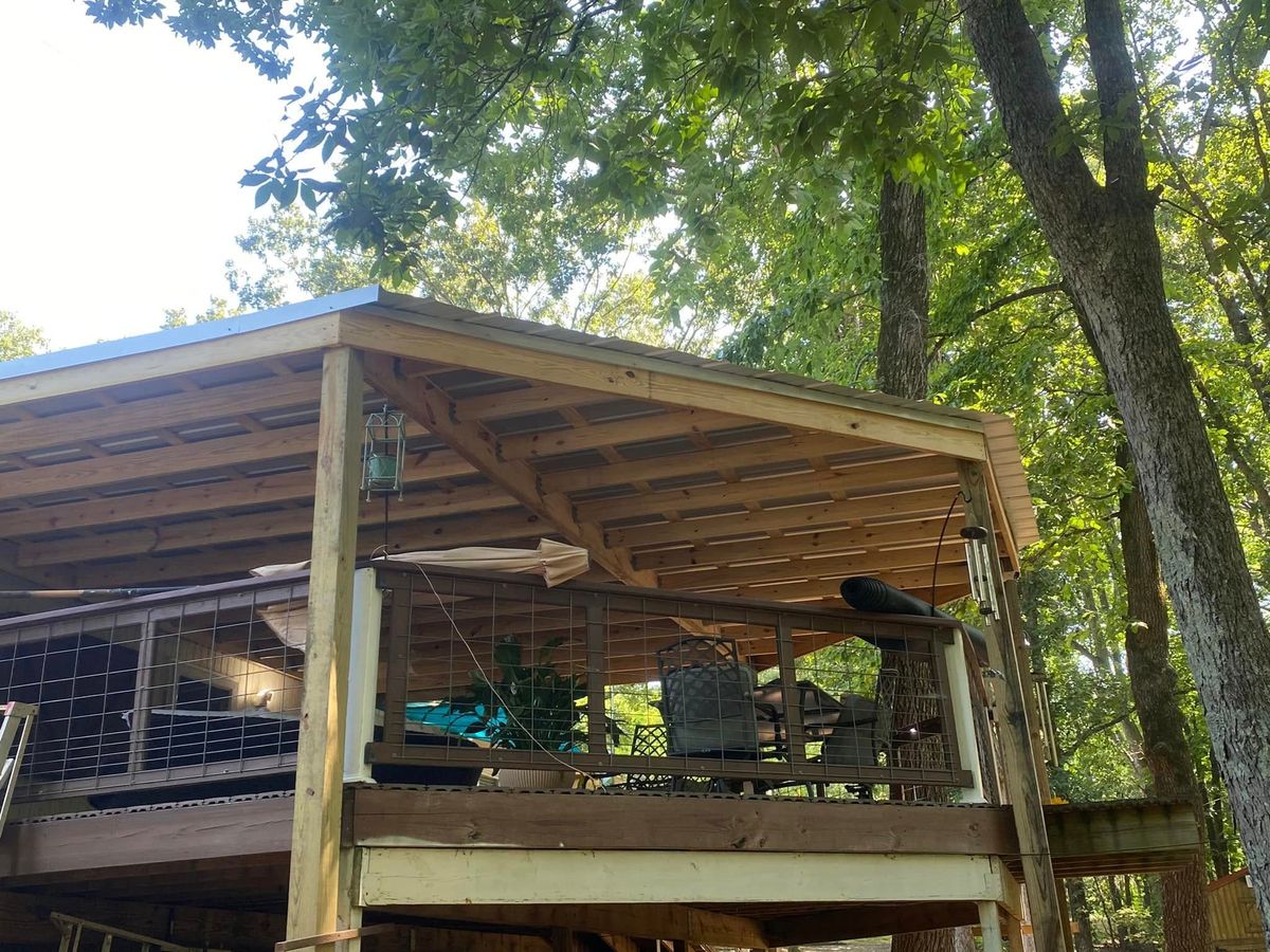 Deck & Patio Installation for Collins Contracting in Moulton, AL