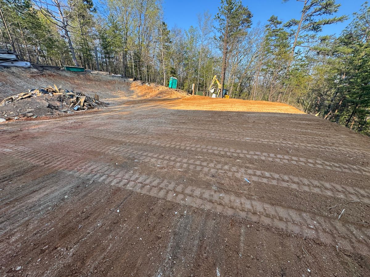 Site Preparation for Grayson Groundworks in Sevierville, TN