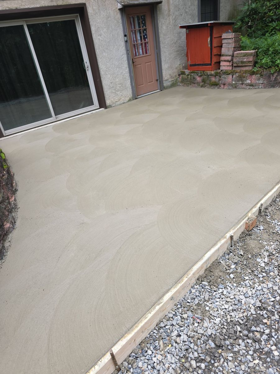Concrete Slabs & Services for Heckman Hauling & Excavating in Nescopeck, PA