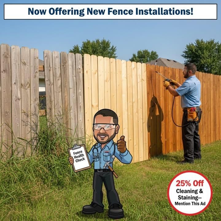 Fence Cleaning and Staining for Fence Medic in Arlington Heights, IL