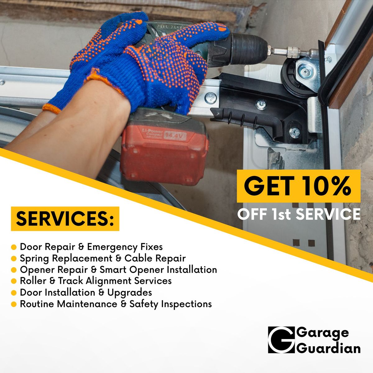 Routine Maintenance & Safety Inspections for Garage Guardian in Alexandria, VA