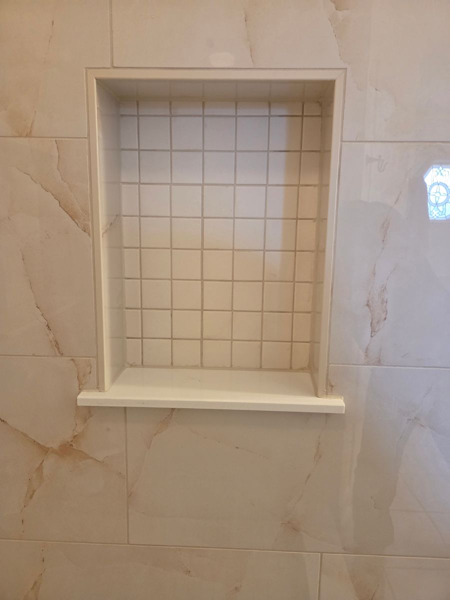 Bathroom Remodel for D&J Custom Floors in Nederland, TX