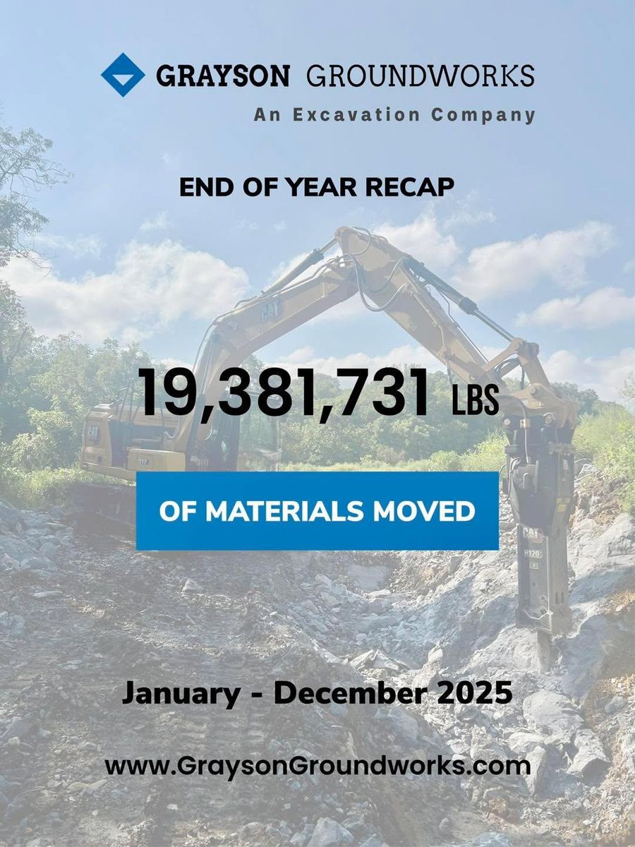 Demolition for Grayson Groundworks in Sevierville, TN