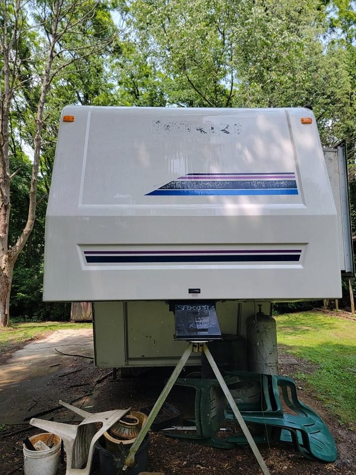 Power Washing for Tingley's Green Land Services in Springfield, Ohio