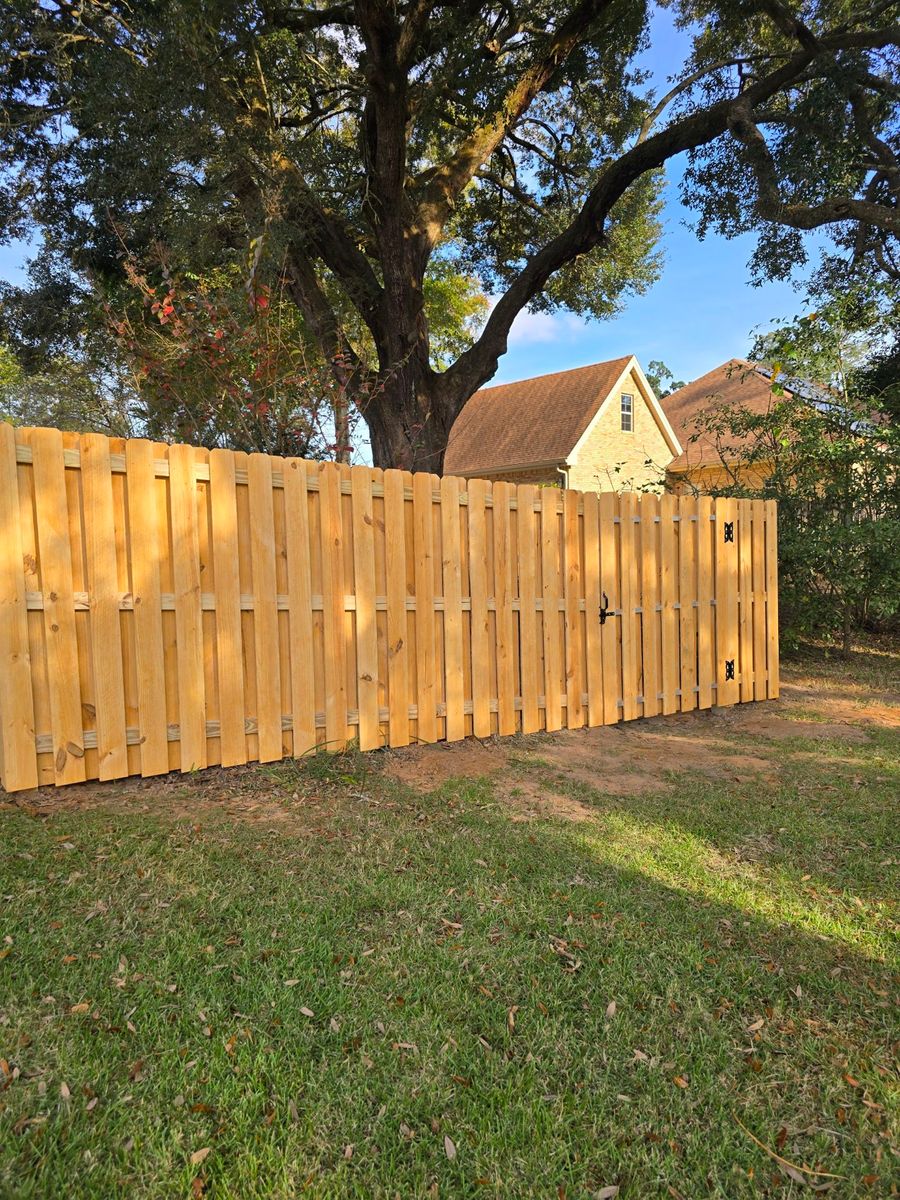 Fence Repair for Phillips Fencing Solutions in Pensacola, FL
