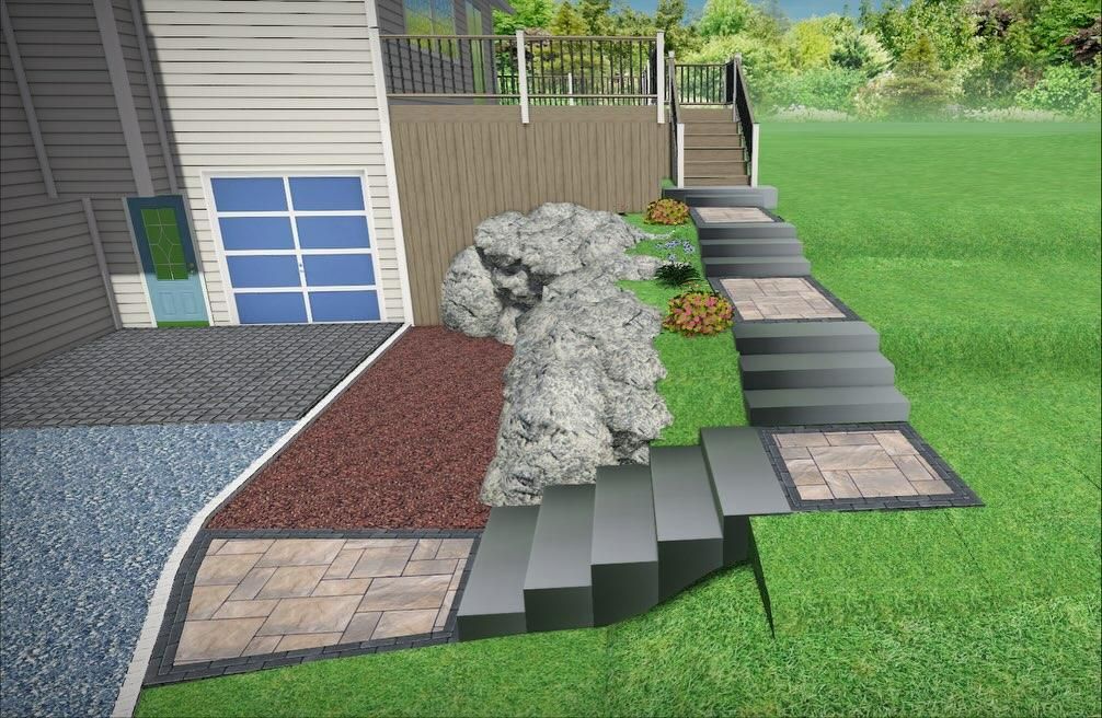 Landscape Installation for RI Outdoor Living  in Charlestown, Rhode Island
