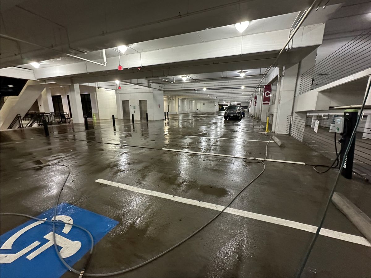 Parking Garage Maintenance for Power Pressure Wash in Houston, TX