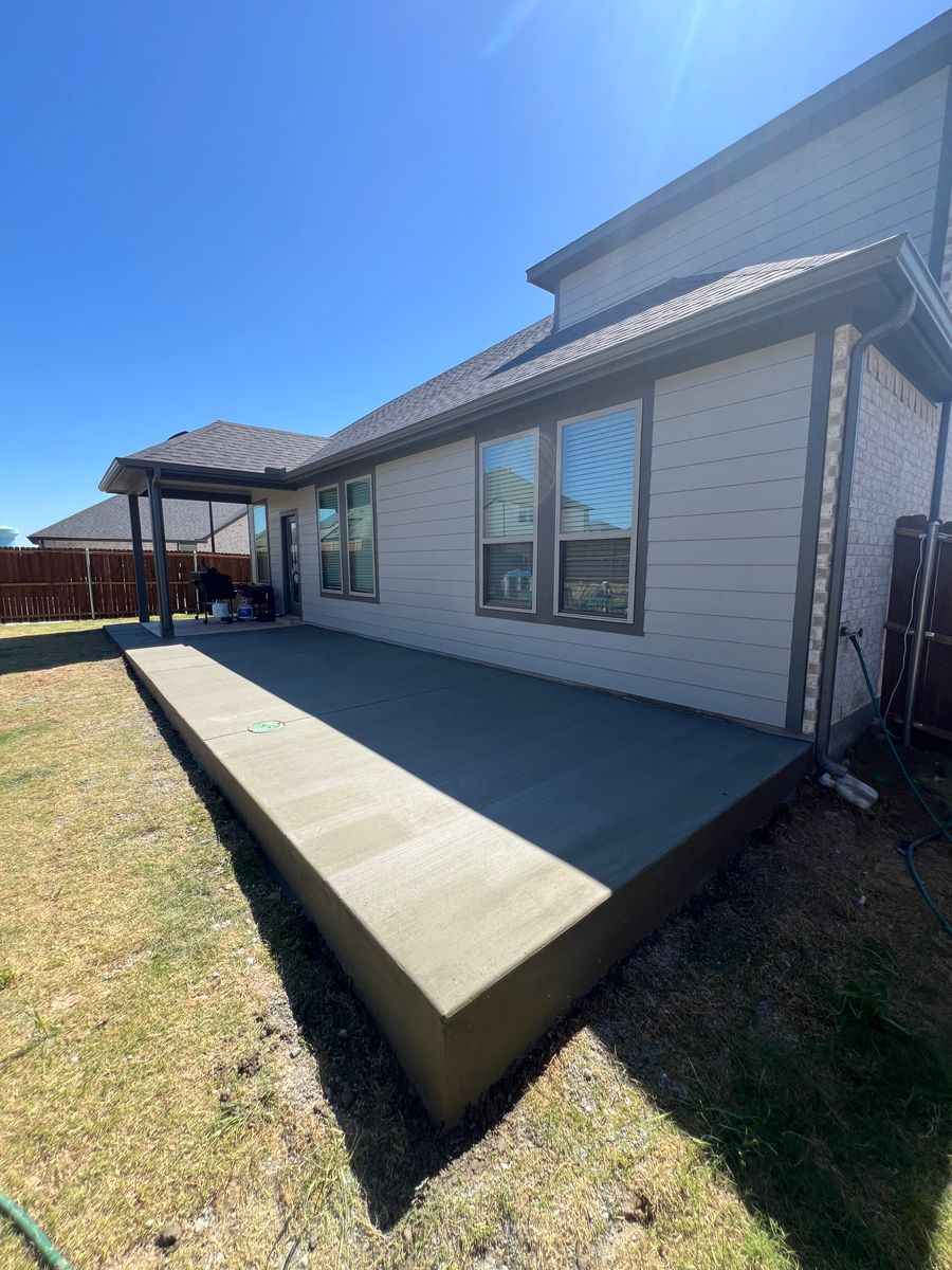 Concrete Slab Construction for BW Concrete Contracting LLC in Fort Worth, TX