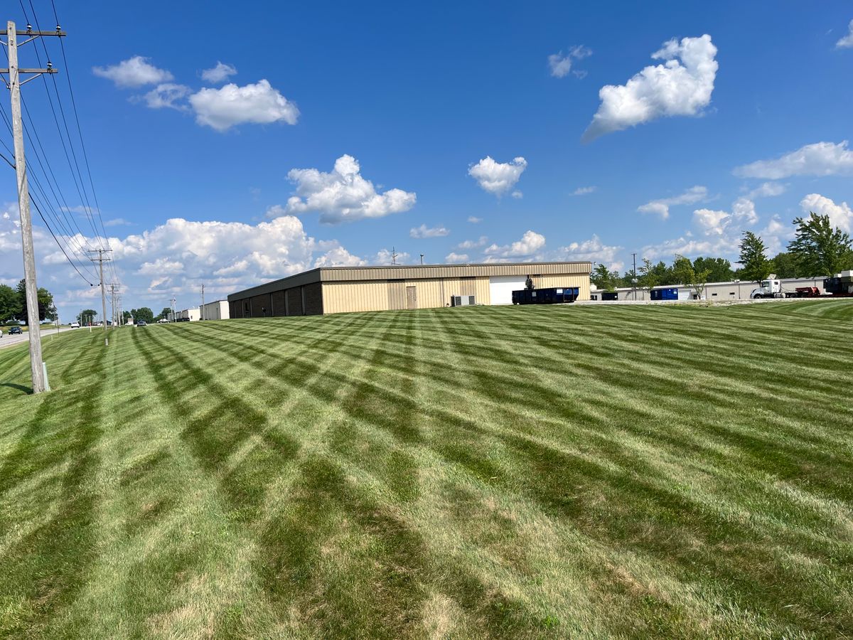 Routine Mowing for TNT Lawn Care in Wolcottville, IN