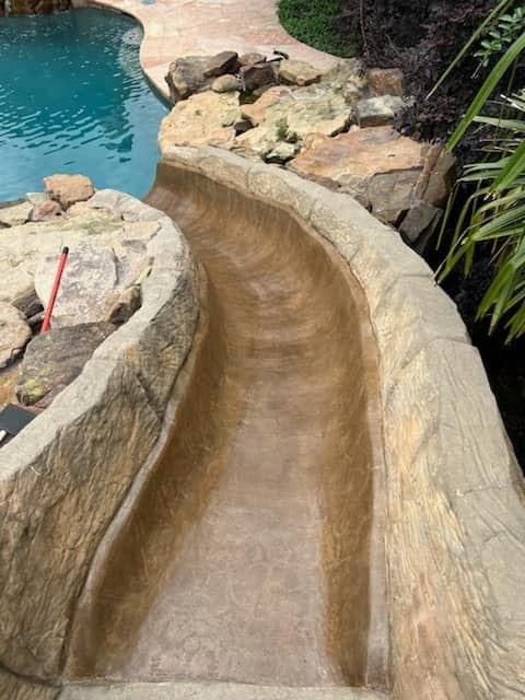 Pool Remodels for Texas Curb N Borders in Houston, TX