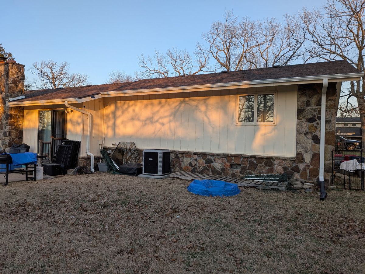 Gutter Installation for JCH Gutters and Home Renovation in Branson, MO