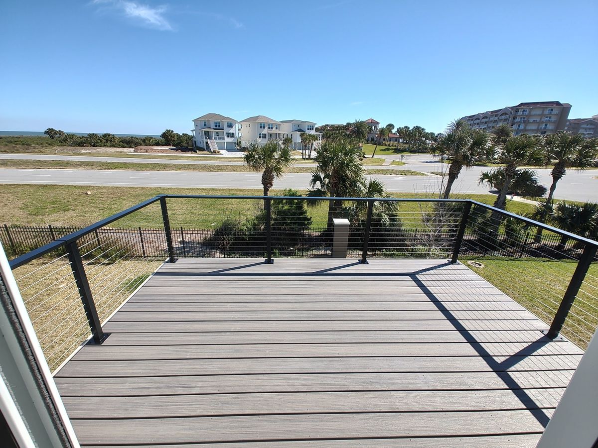 Porch and Balcony Addition for Cast Away Homes LLC in Palm Coast, FL