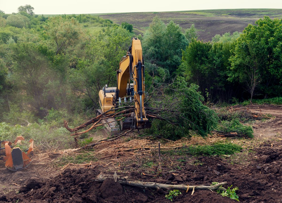 Excavating for Darkside Sealcoating in Alpena, MI