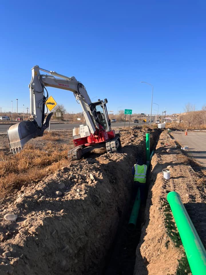 Excavating for T&T Excavation in Colorado Springs, CO