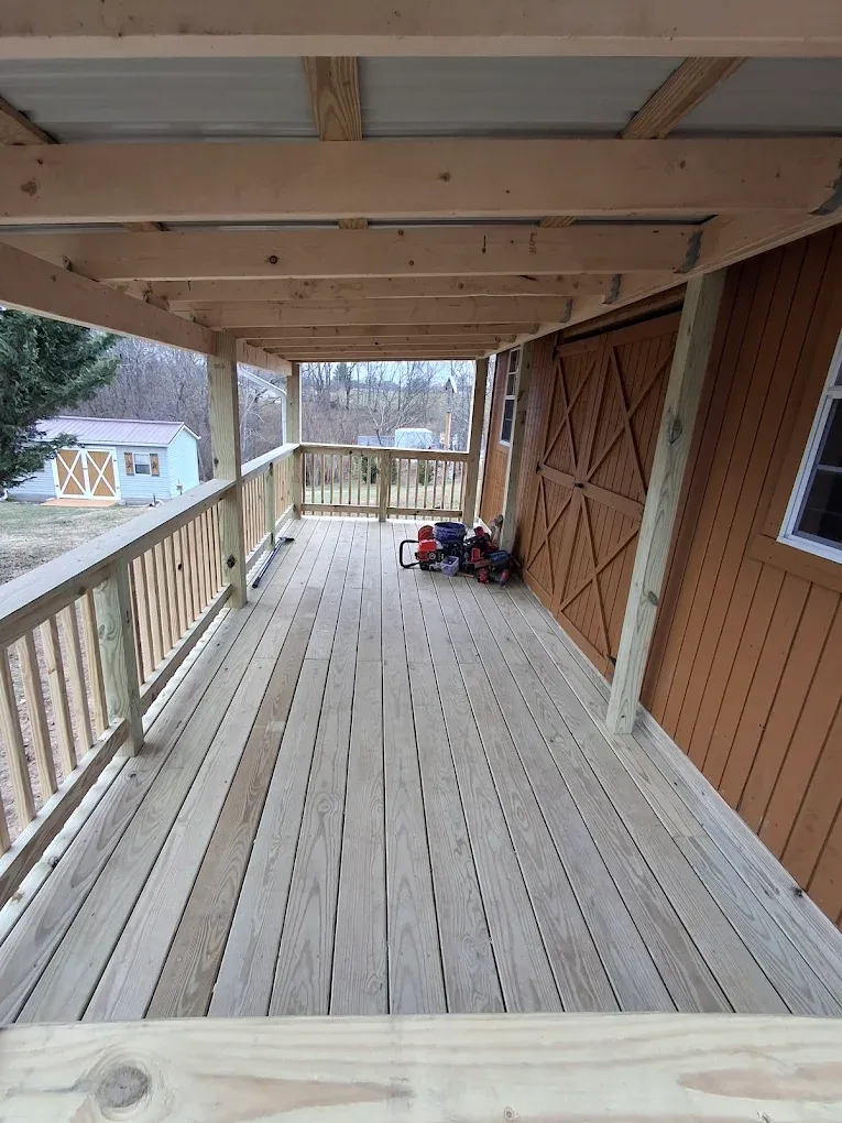 Deck Construction for P Martinez Painting in Salem, VA