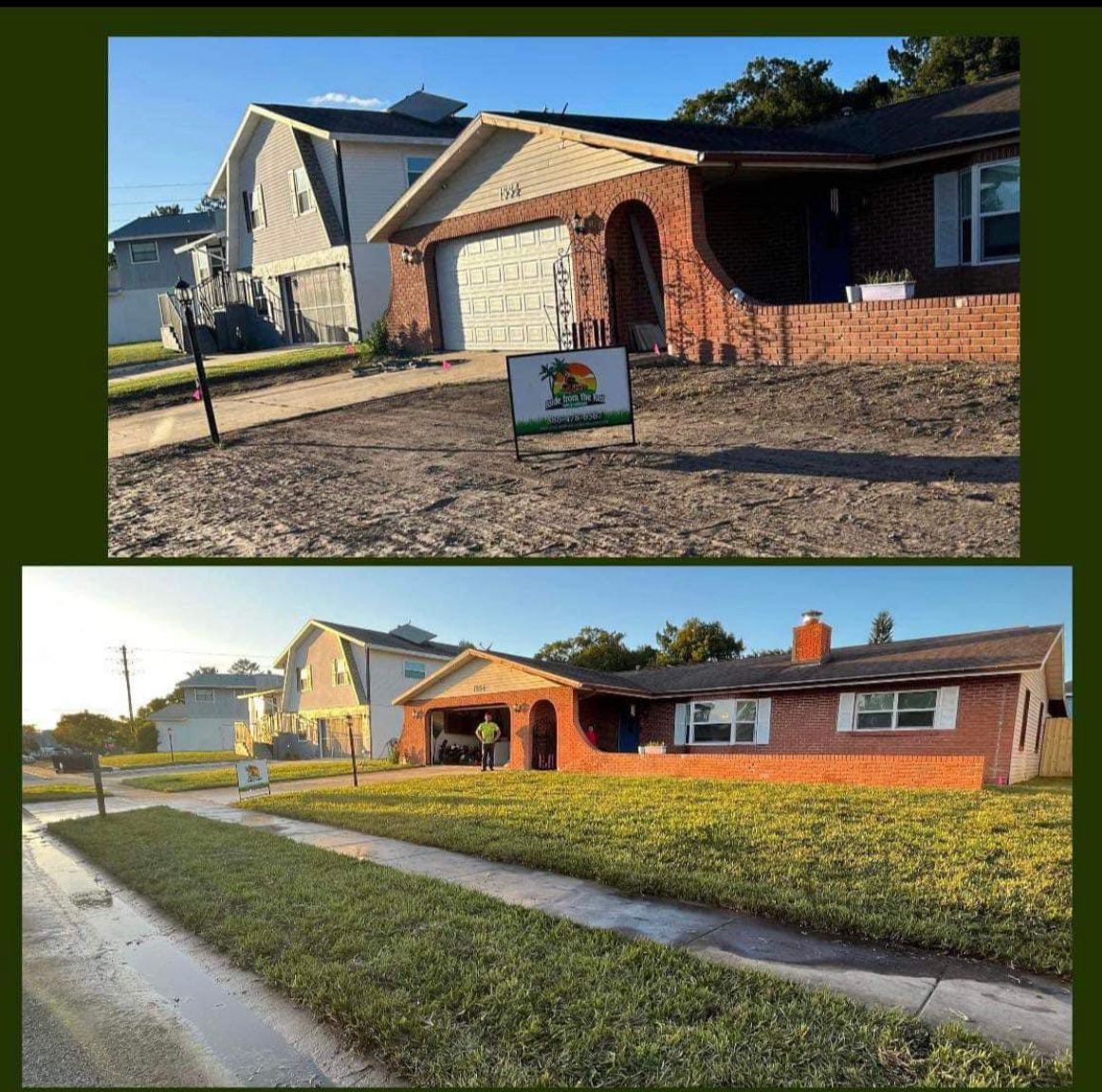 Landscape Projects for Aside from the Rest in Port Orange, FL