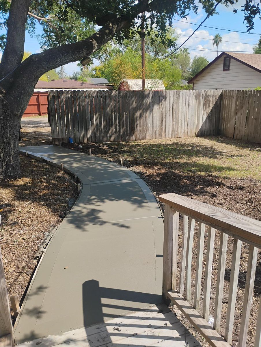 Concrete for Superior Painting and Metal Solutions in Edinburg, TX