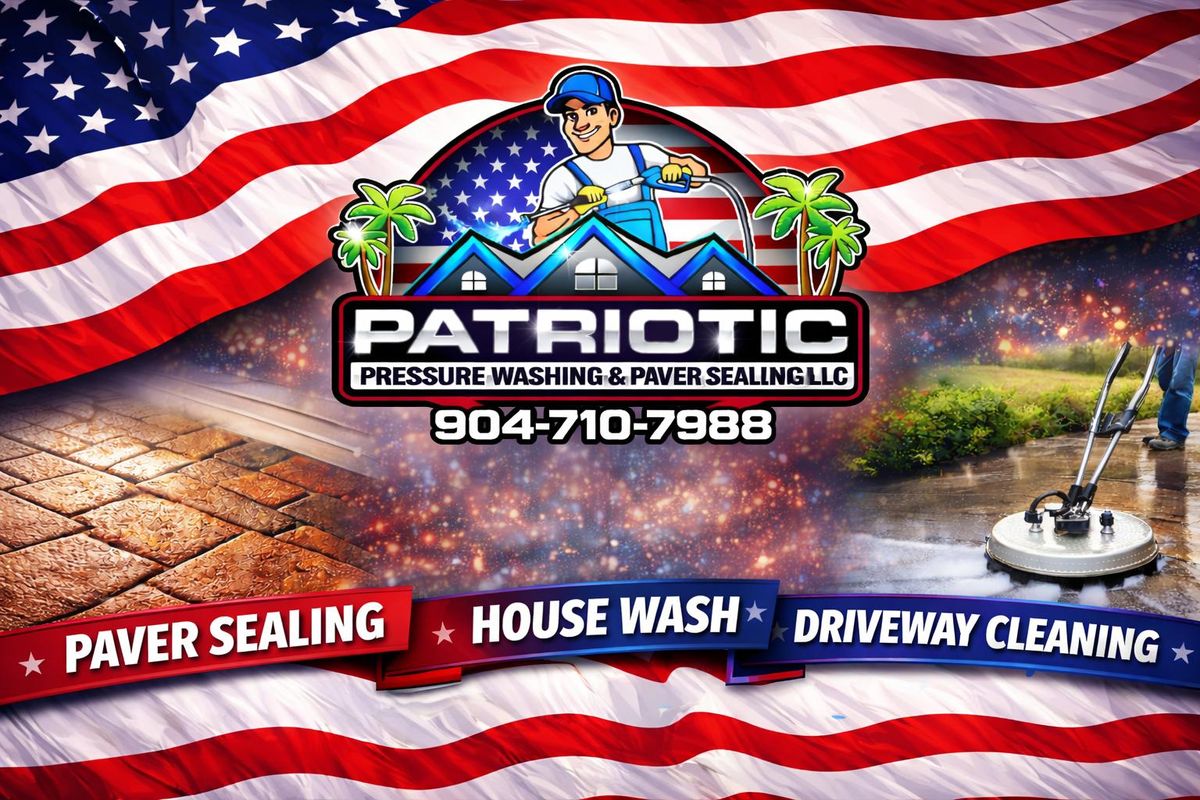 Driveway and Sidewalk Cleaning for Patriotic Pressure Washing & Paver Sealing in Green Cove Springs, FL