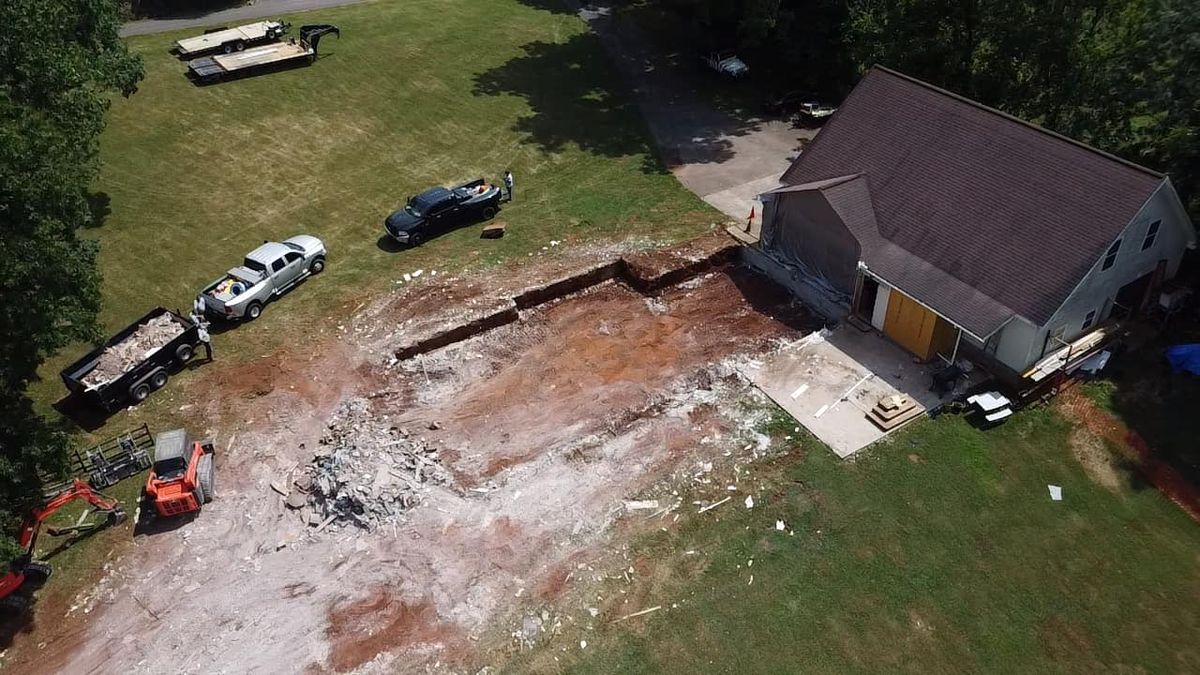 Land Clearing & Demolition for A&E Excavation in Knoxville, TN
