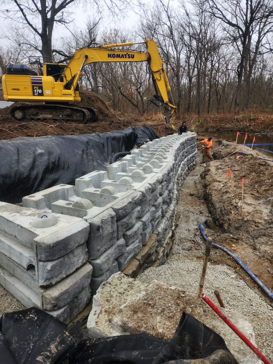 Full scale outdoor renovations for Stafford.Works in Brownsburg, IN