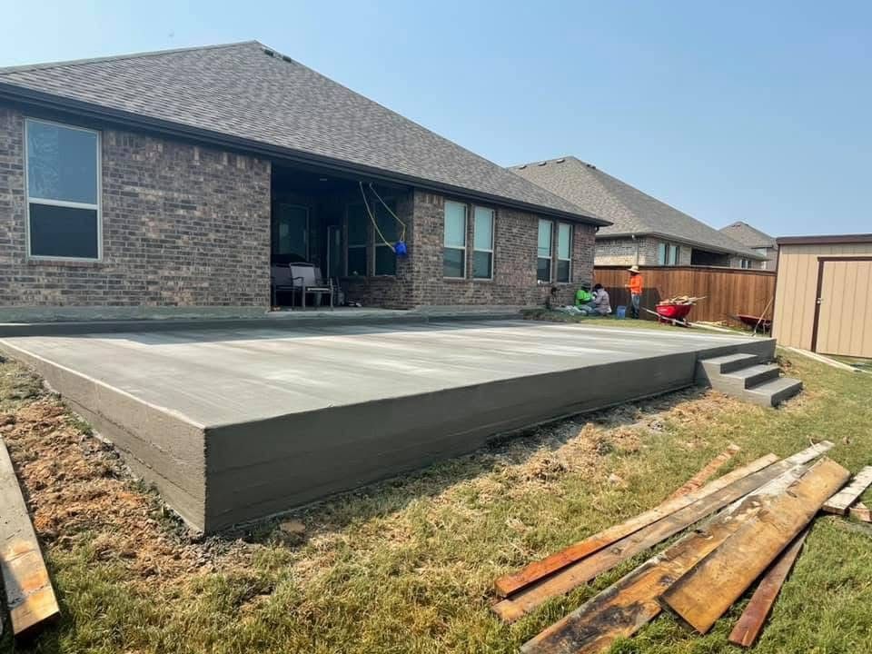 Concrete for Concrete Jungle in Dallas, TX