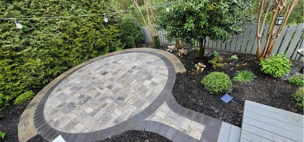 Paver Patio outdoor living design & build for Lawn & Order Solution  in Waxhaw, NC