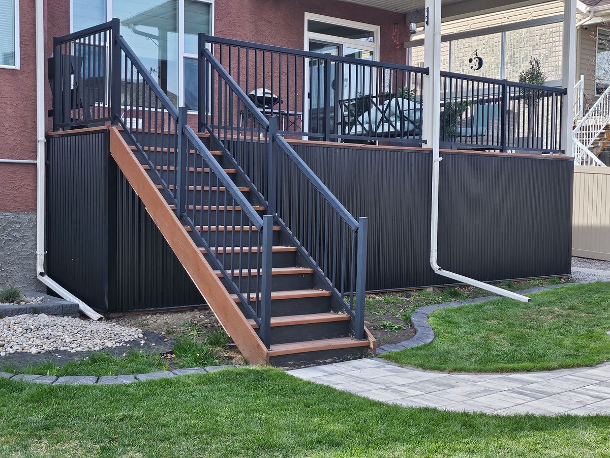 Deck & Patio Installation for Skywalker Contracting Inc.  in Red Deer, Alberta