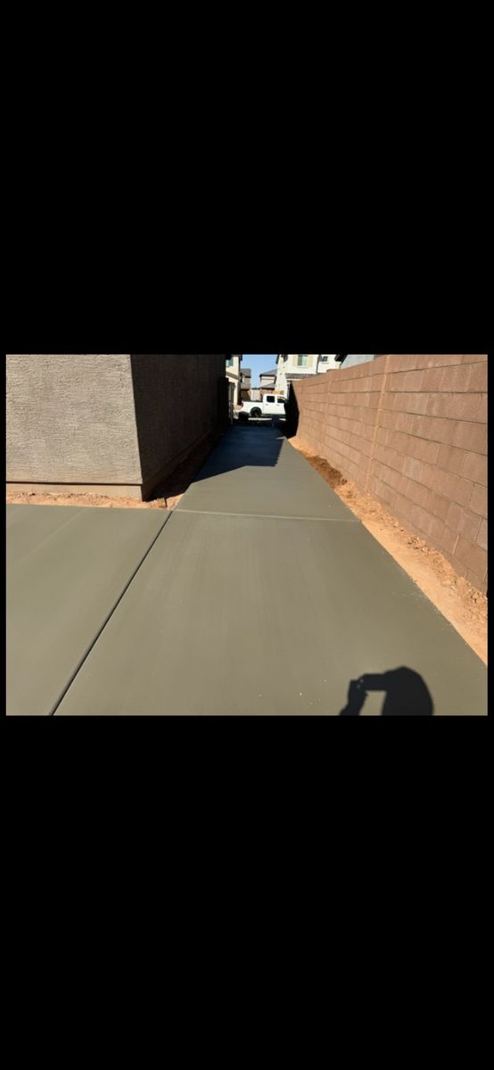 Concrete Slab Construction for Gaitan Custom Concrete in Gilbert, AZ