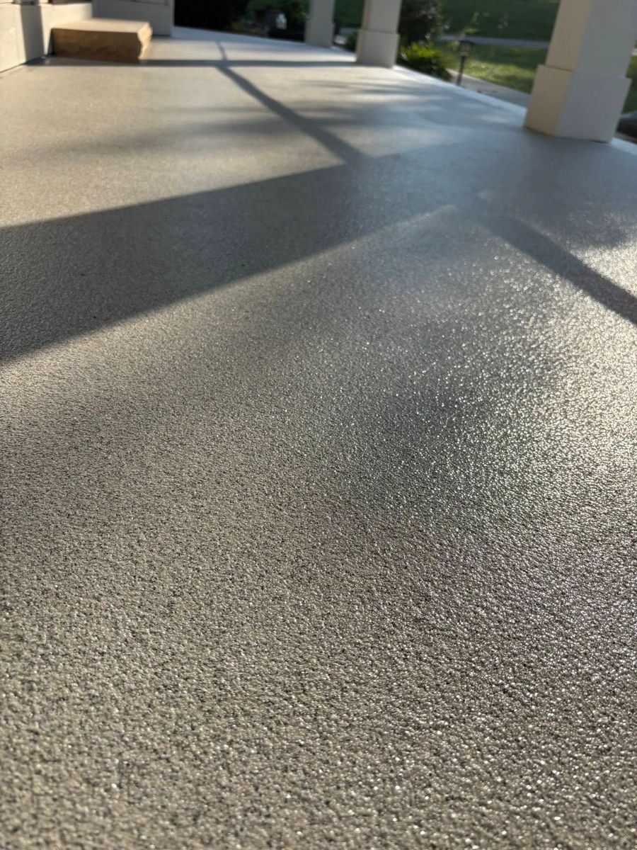 Epoxy Garage Floor Coatings for Yellow Brick Road in Cookeville, TN