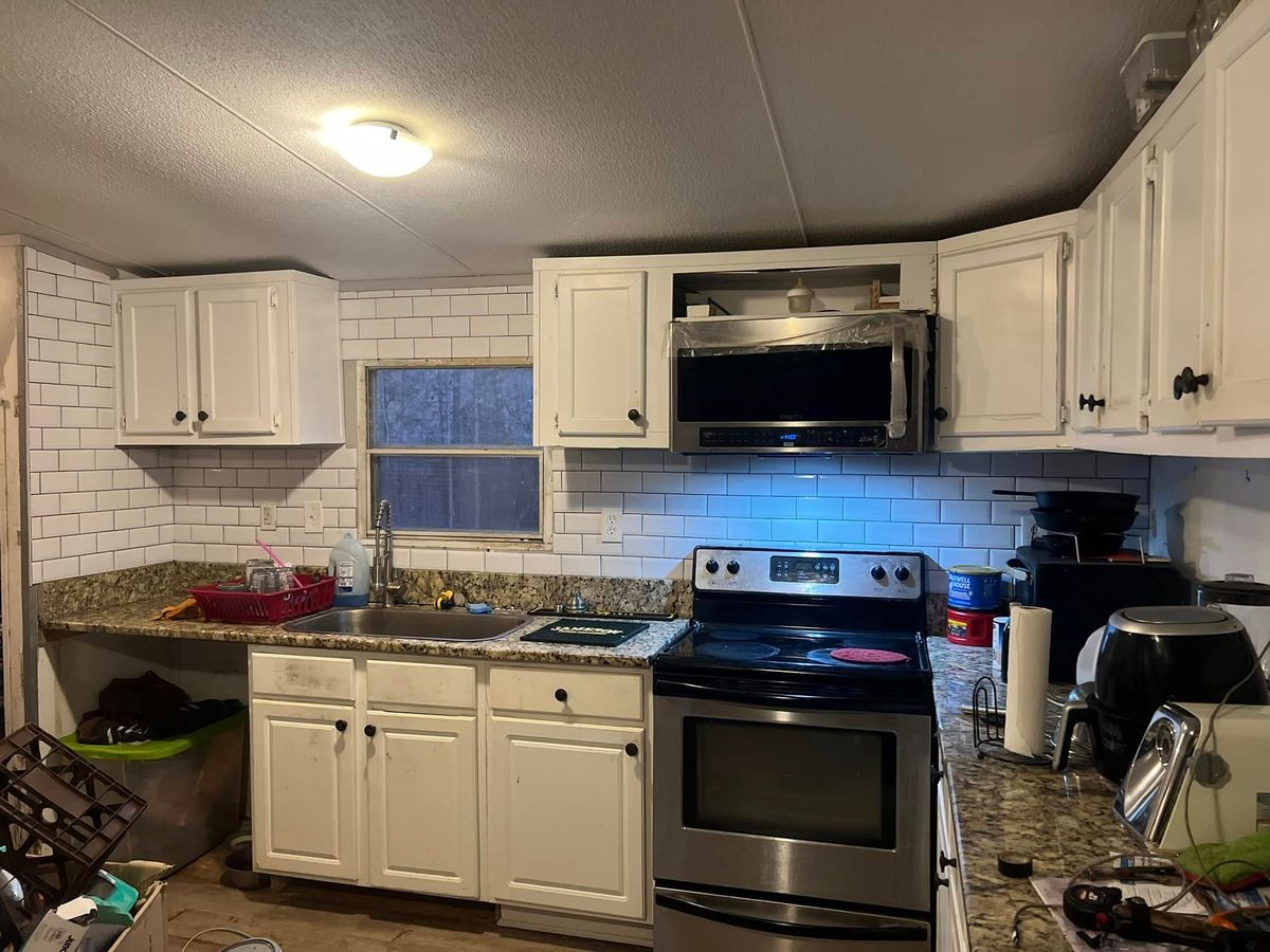 Kitchen Renovation for Manahan Painting and Home Services in Gwinnett County, GA