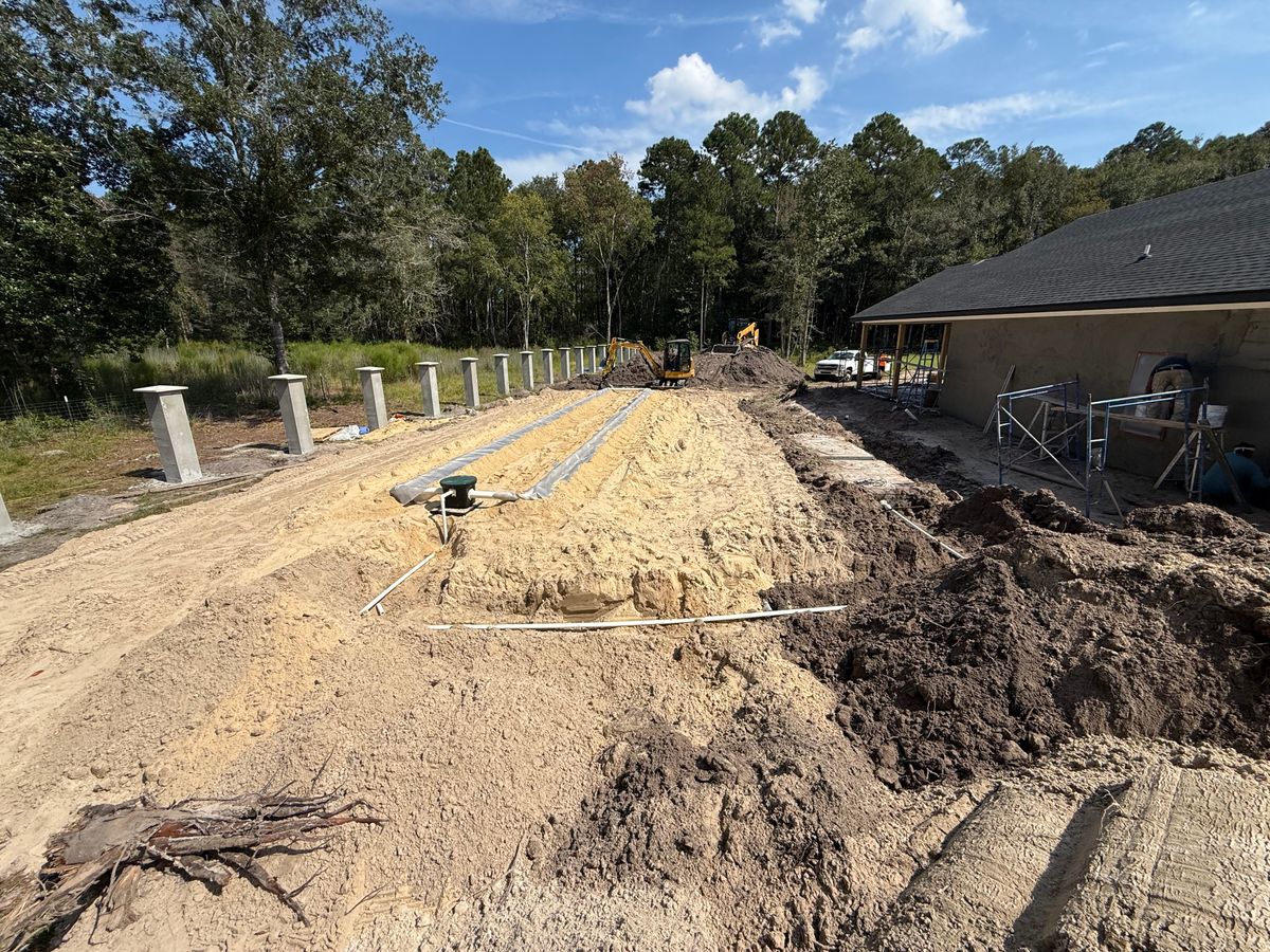 Complete Septic System Installation for TideCo Septic in Brunswick, GA