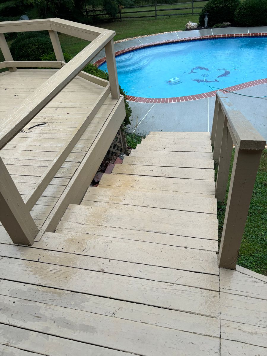 Deck Repair and Replacement for Brighton Property Services in Carroll County, MD
