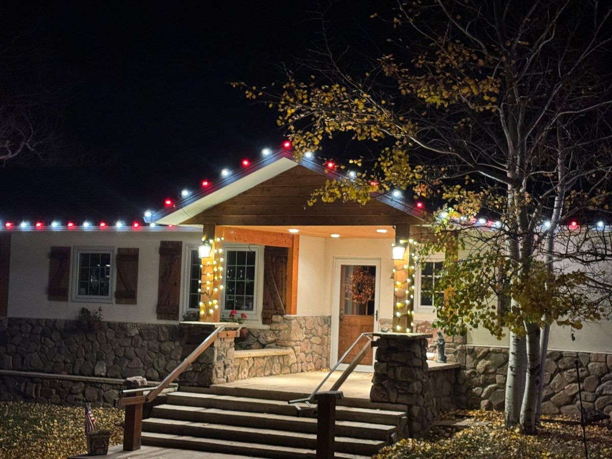 Christmas Lights for Precision Landscape in Casper, WY