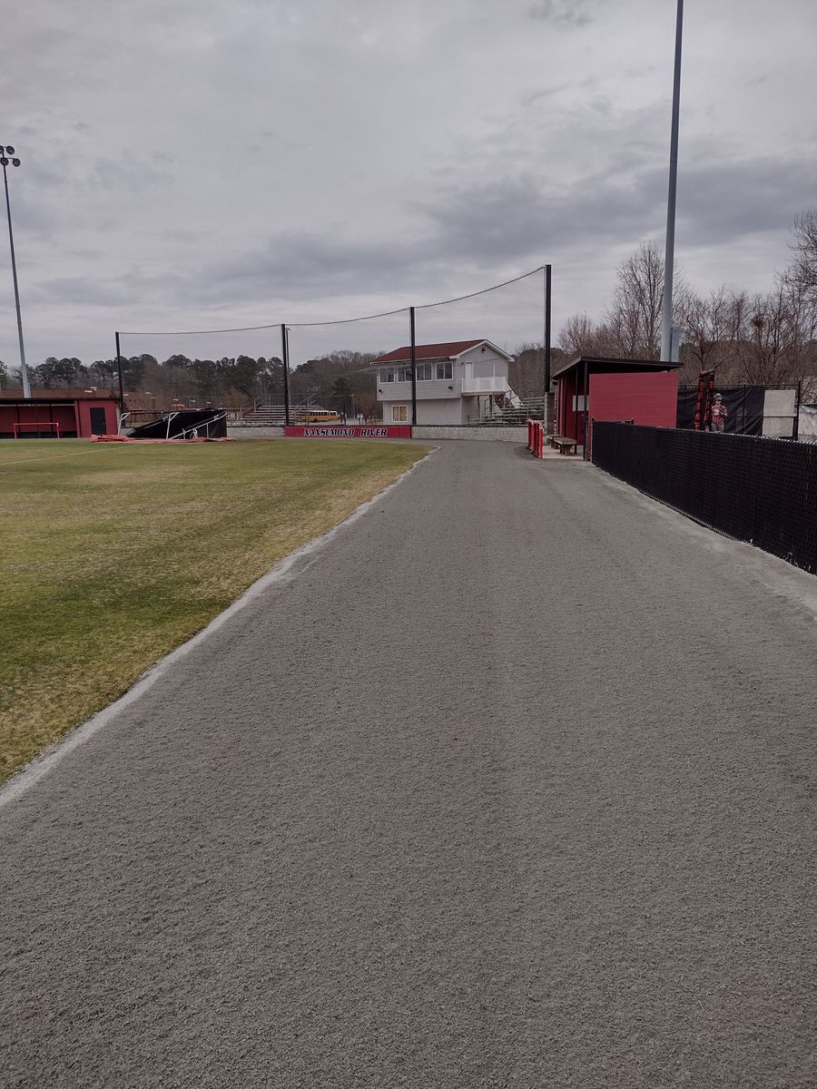 Warning Tracks for Fowler's Turf & Grading in Virginia, Virginia