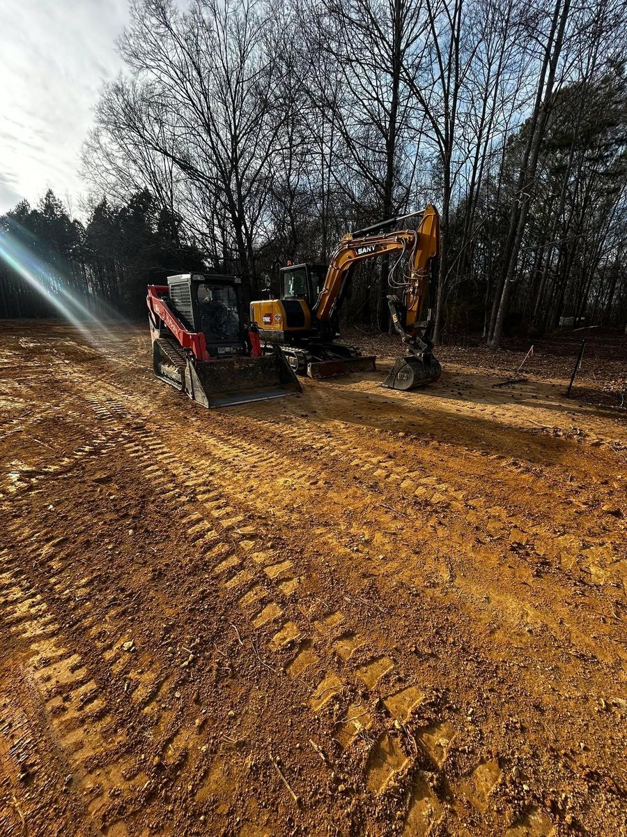 Grading for JA Clearing  in Pageland, SC
