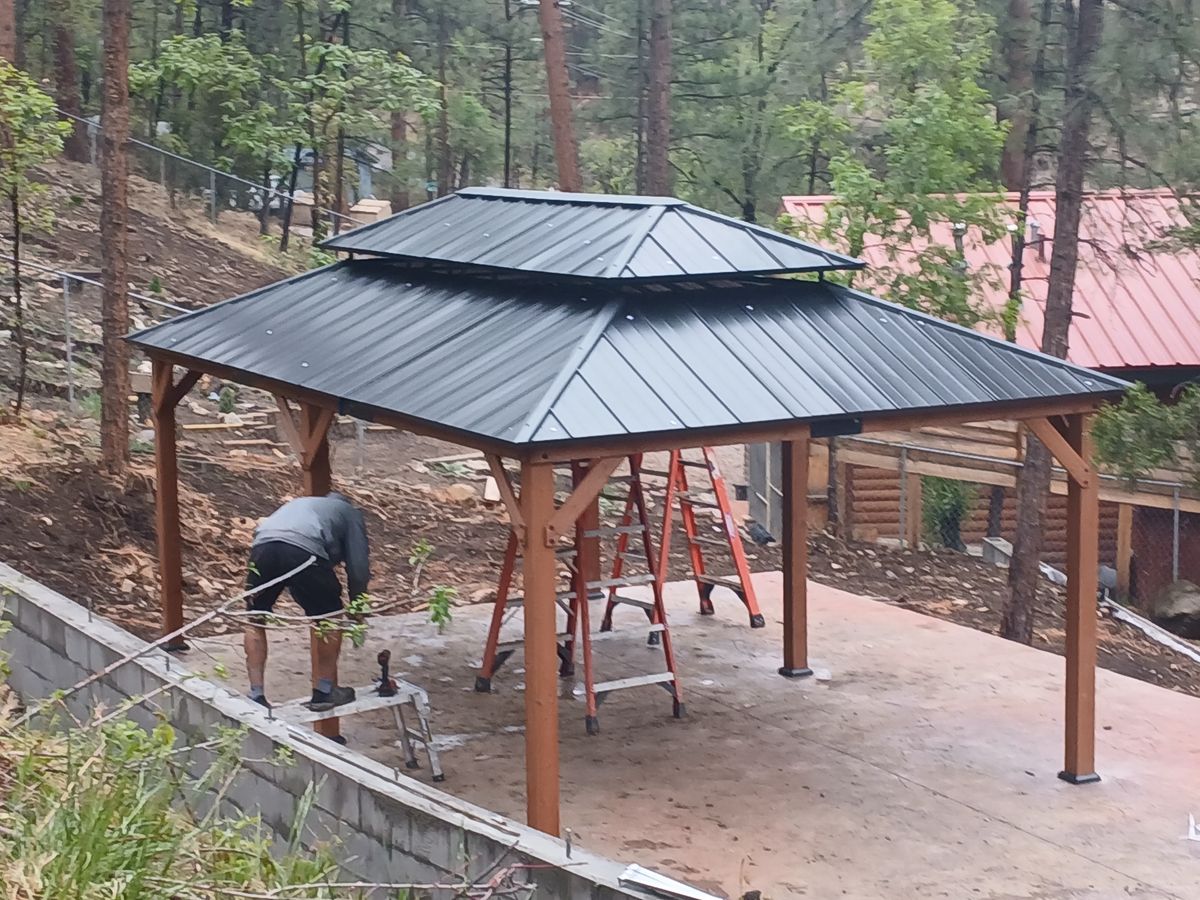 Deck Installations for Shawn Rankin Construction in Ruidoso, NM