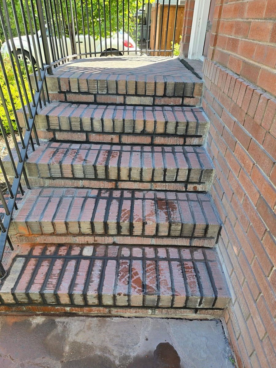Step Installation for C. POWERS MASONRY in Loveland, CO