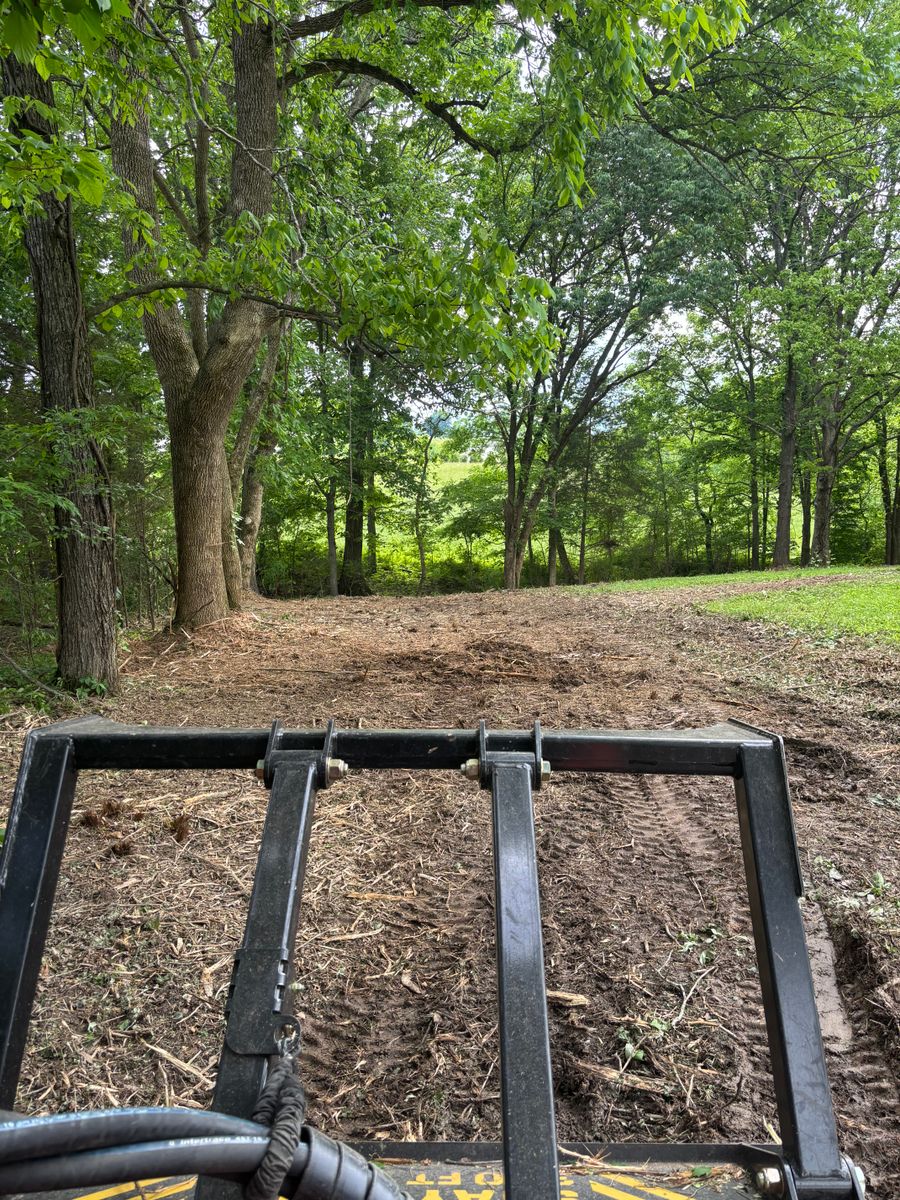Land Clearing for Gregory Grass and Lawn in Lafayette, TN